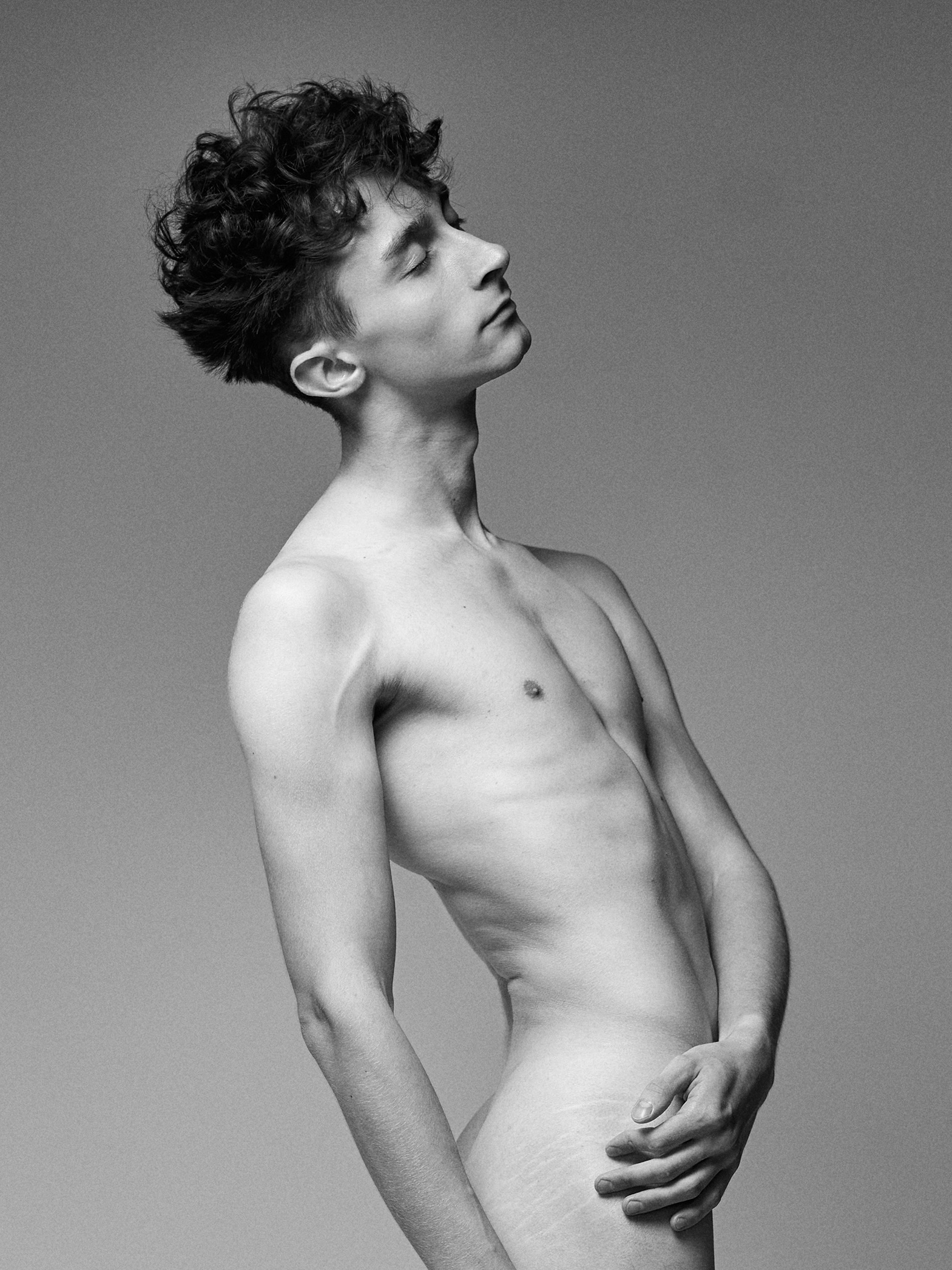 In Stillness — monochrome series on posture and modern masculinity, a HeyBoy Exclusive.