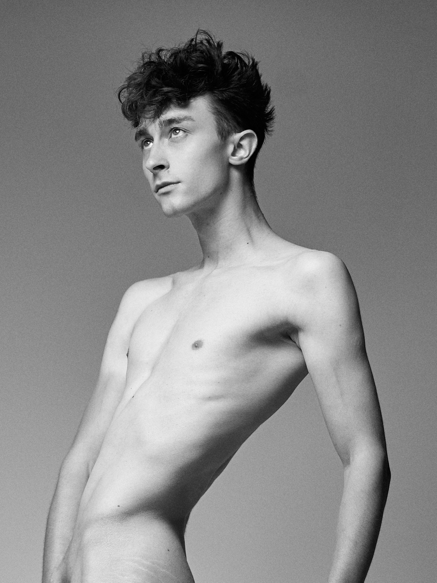 In Stillness — monochrome series on posture and modern masculinity, a HeyBoy Exclusive.