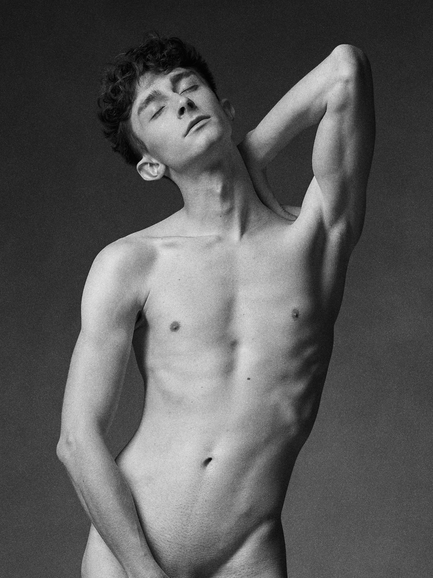 In Stillness — minimal B&W editorial on form and the nude form, a HeyBoy Exclusive.