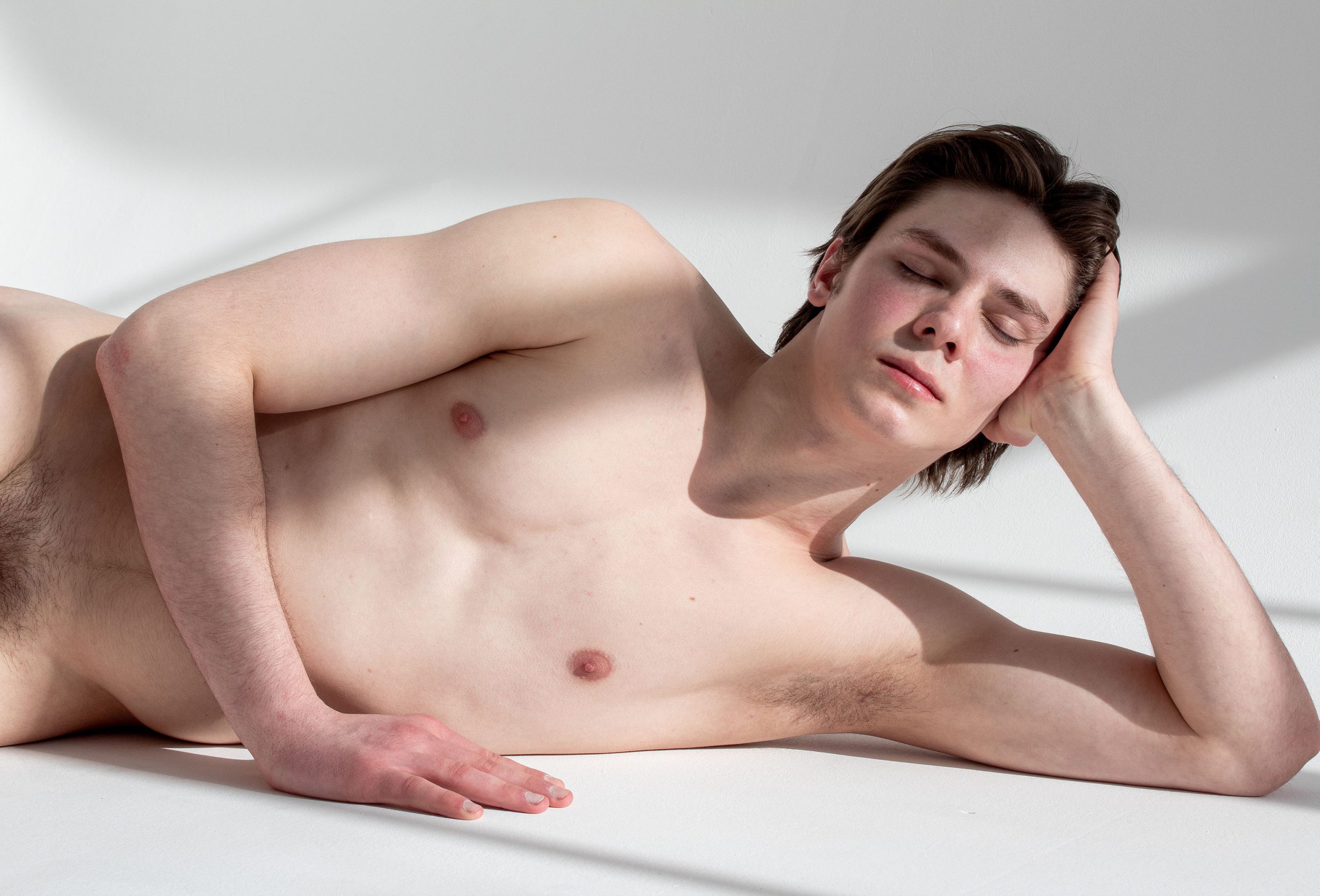 A HeyBoy exclusive with Ivan Tamarkin examining softness, presence, and human form through restrained photography, Being Seen.